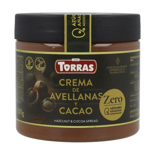 Crema de cacao sin azúcar