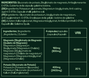 MAGNESIO + POTASIO (SYNSERA)