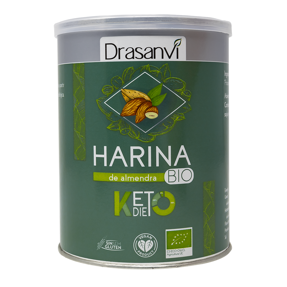 Harina Almendras Bio 375 g Keto Drasanvi