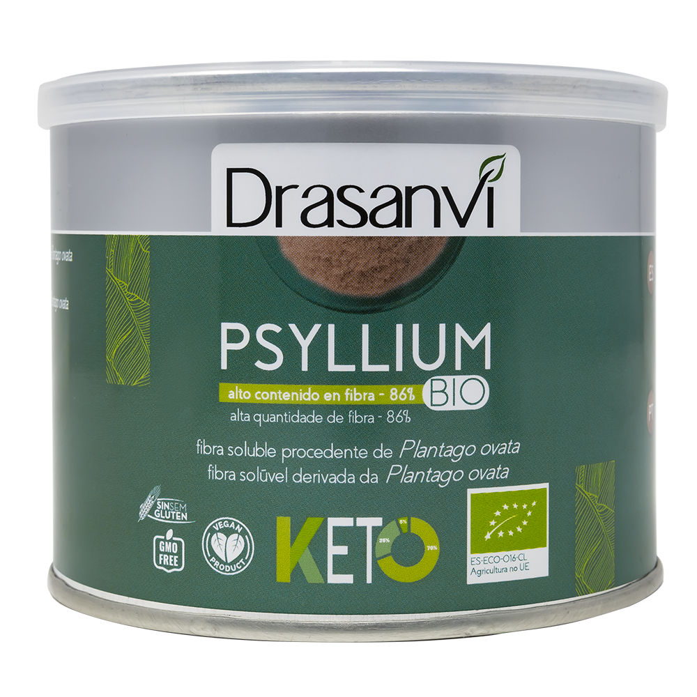 Psyllium Bio 200 g Keto Drasanvi