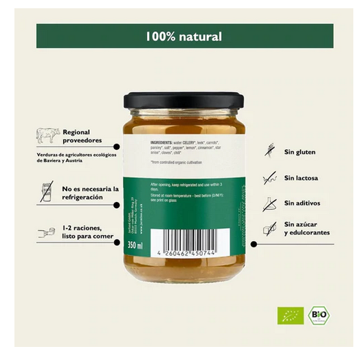 CALDO VEGETAL CALMA - 100% BIO