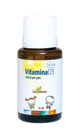 Vitamina D3 Peques 400 UI
