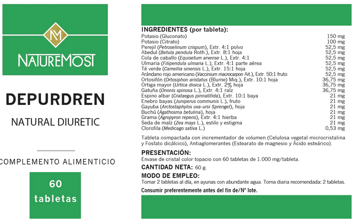 DepurDren - Natural Diuretic