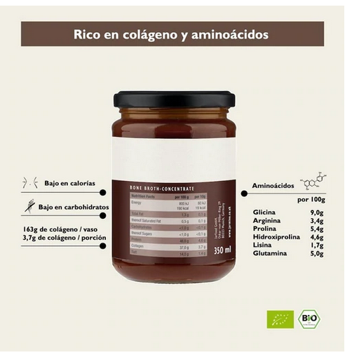 CALDO DE HUESOS CONCENTRADO - 100% BIO