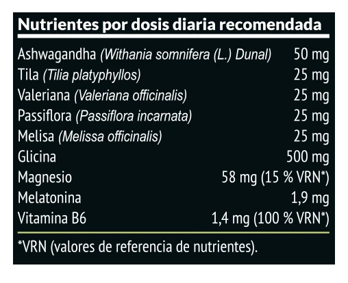 Oniros Fórmula Sueño